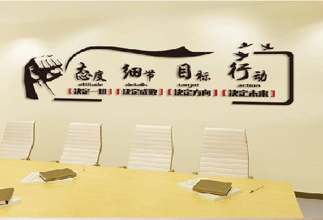 景洪企业文化墙主要展示什么？