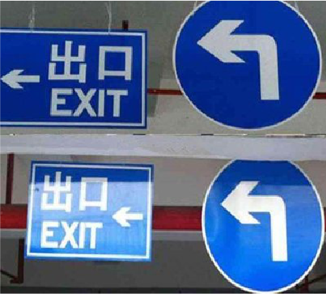 景洪在日常生活中如何区分标识与标牌？