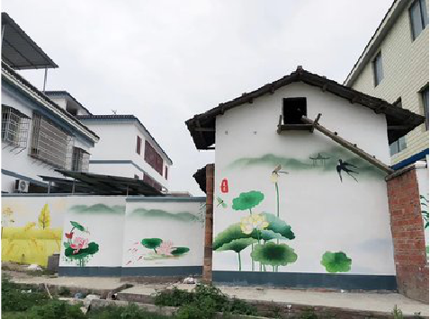 景洪室外墙绘-从选材到保养。