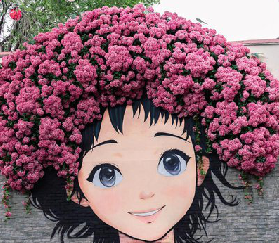 景洪墙体彩绘-网红墙打卡