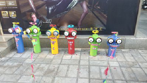 景洪商业区彩绘