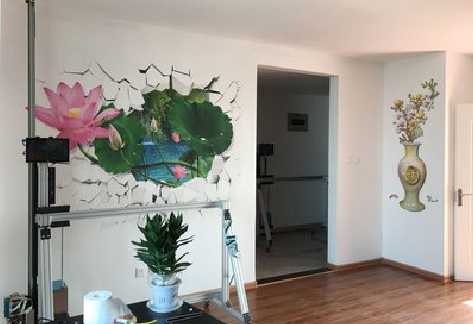 景洪墙体彩绘相比墙纸的优势。