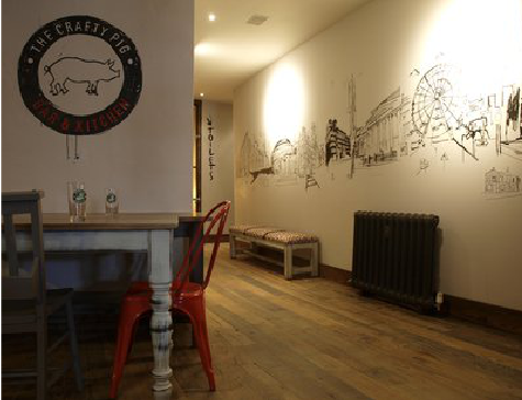 景洪教你判断手绘墙质量的好坏。