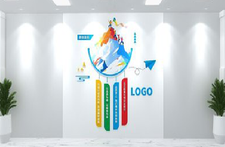 景洪公司企业形象墙的工艺材料有哪些？